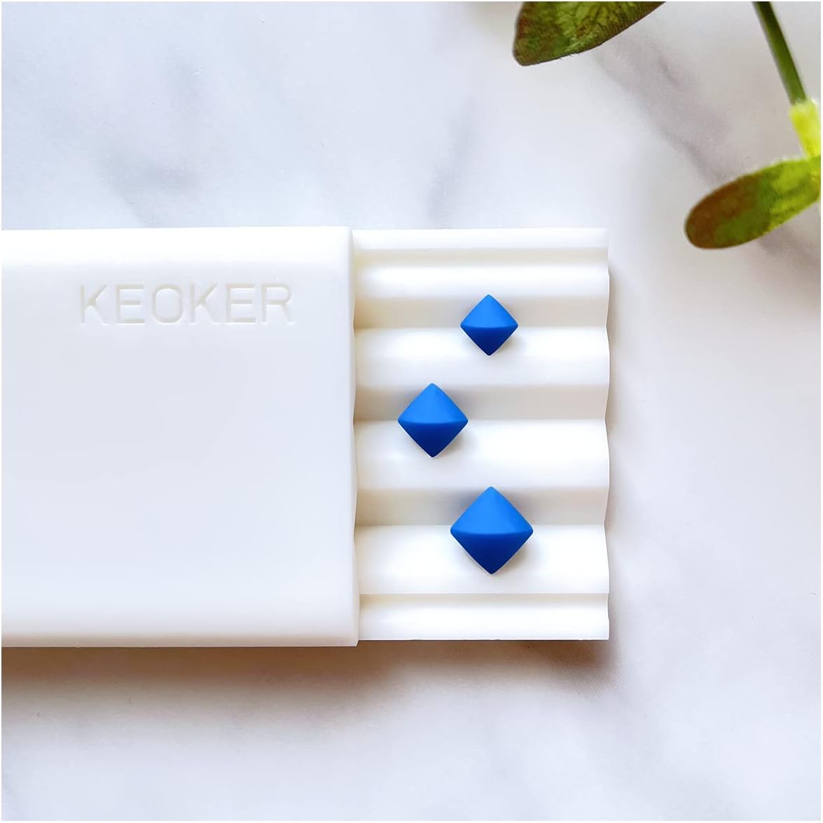 Keoker Polymer Clay Bead Roller, 3D Clay Ball Maker 3 Größen (8mm, 10mm, 12mm), Perfekt Runde Perlen, Erwachsene, Falsche