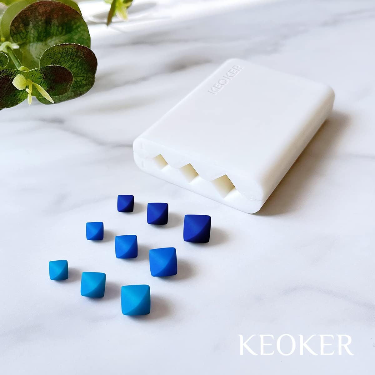 Keoker Polymer Clay Bead Roller, 3D Clay Ball Maker 3 Größen (8mm, 10mm, 12mm), Perfekt Runde Perlen, Erwachsene, Falsche