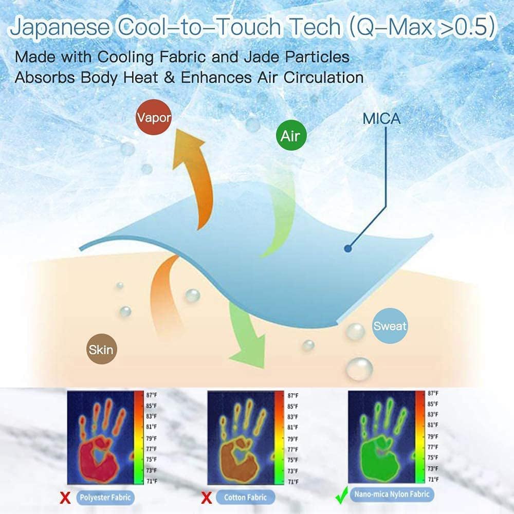 Kühlende Kuscheldecke 200x220cm, dünne leichte Kühldecke Sommerdecke aus Japanische Arc-Chill Q-Max 0,5 Kühlfaser+100% Bambusfasern, Wohndecke Sofadecke Reisedecke Couchdecke