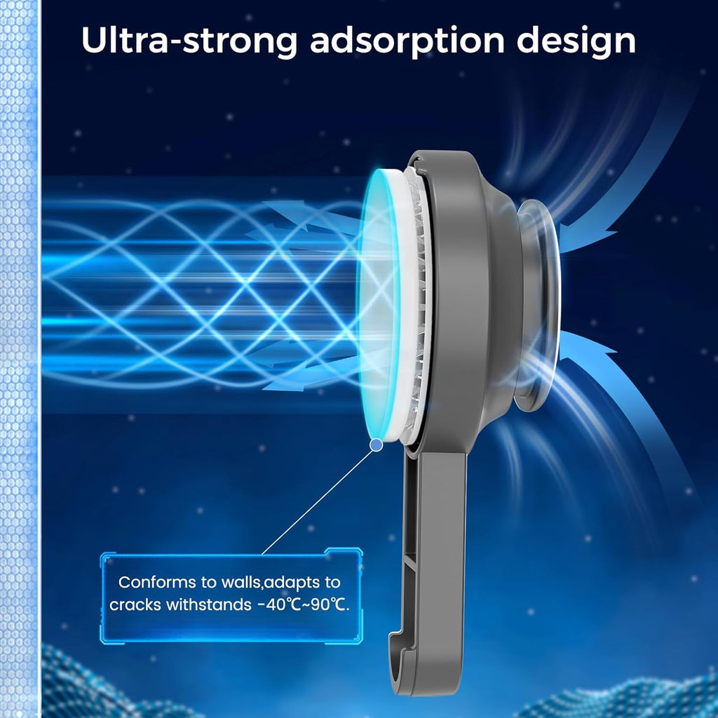 Handtuchhalter Ohne Bohren, 30cm/60cm verstellbare Handtuchstange Saugnapf für Bad Küche, 5 abnehmbare Haken, Badetuchhalter mit max.10KG Belastbarkeit, Gästehandtuchhalter für Wand Dusche-Grau